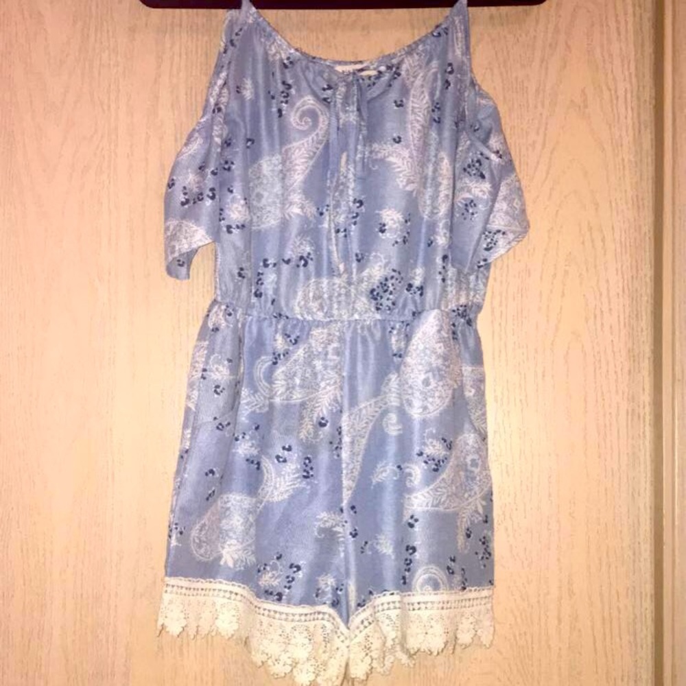 Light Blue Romper